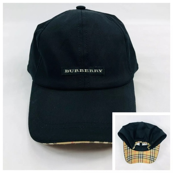 black burberry cap